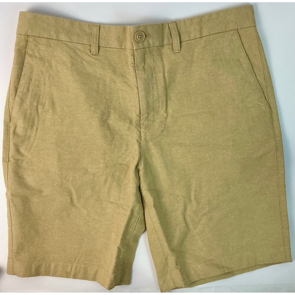 United By Blue Impact Collection Mens‎ Tan Shorts Casual Modern Size 34